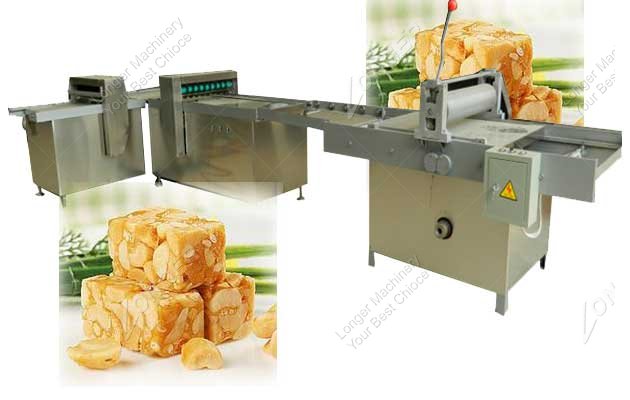 peanut candy bar forming cutting machine