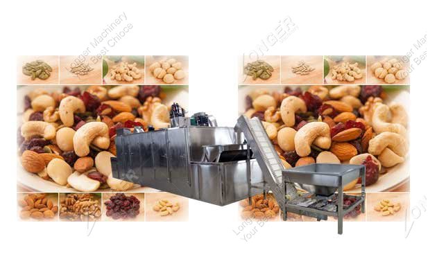 Continuous Nut Roaster Machine Supplier