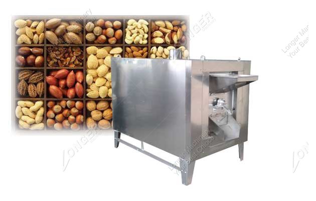 almond hazelnut groundnut nut roasting machine